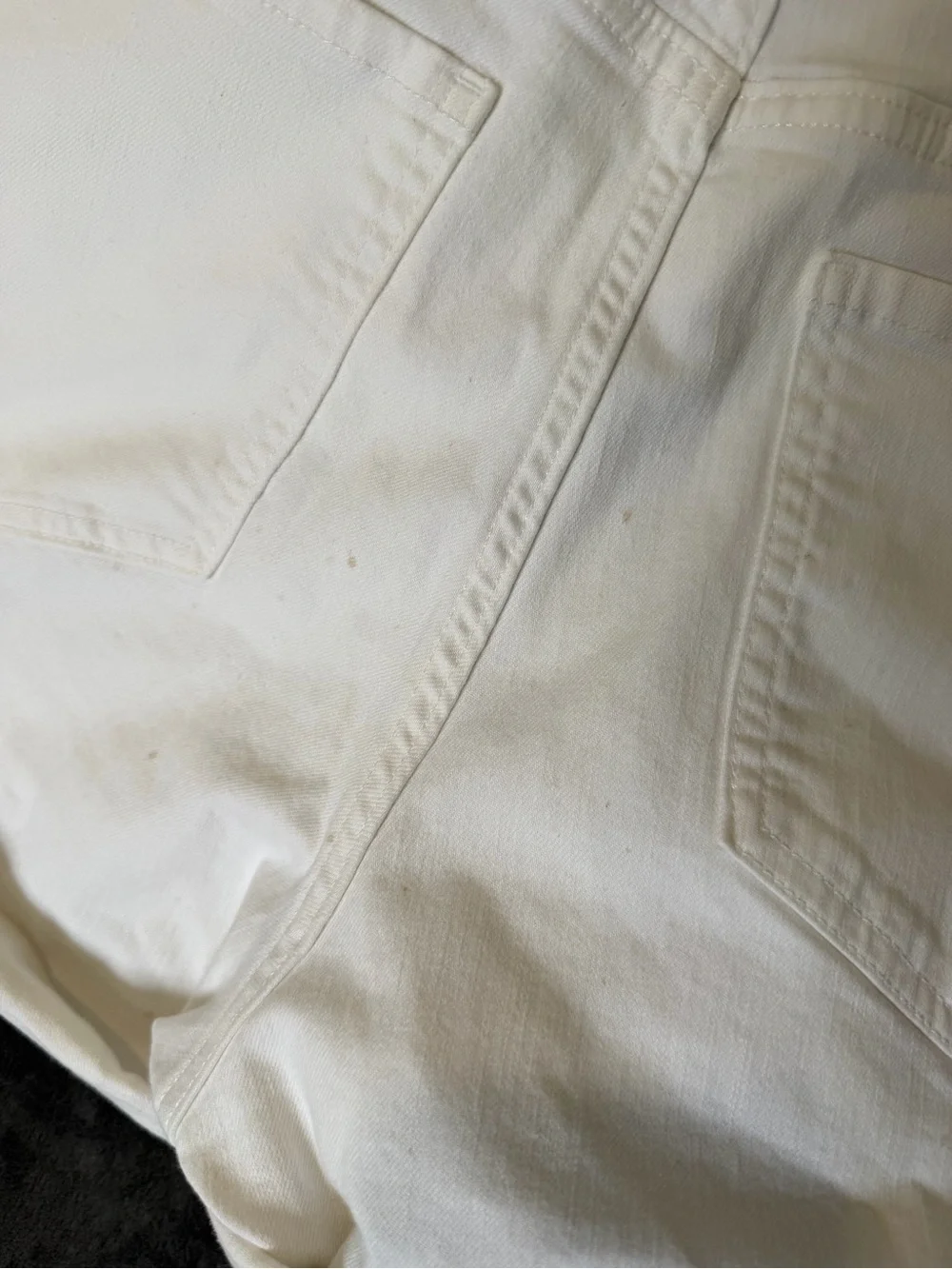 Banana Republic Women's White Denim Cutoff Shorts Size 12